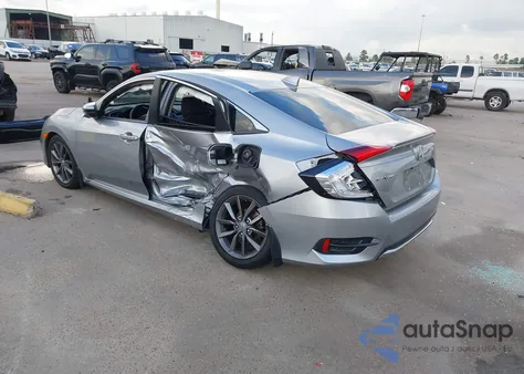 2020 Honda Civic Ex from USA, damaged, VIN 19XFC1F3XLE018512